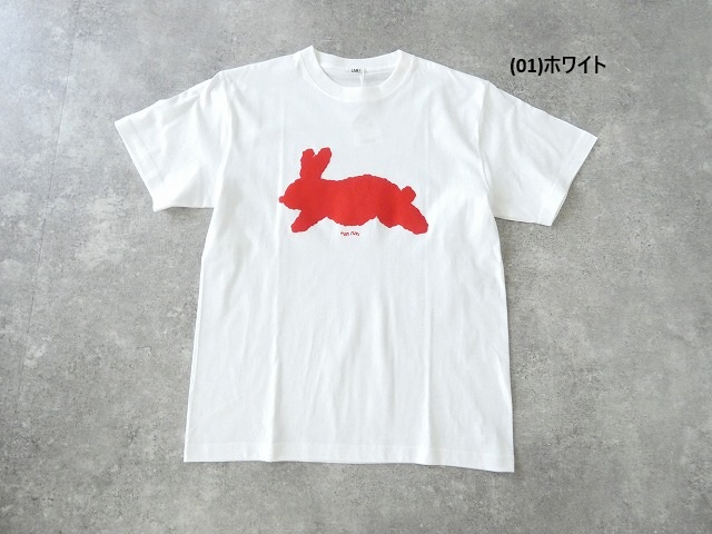 I am I in fact(アイアムアイ インファクト) run rabbit Tシャツの商品画像12