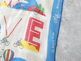 快晴堂(かいせいどう) バンダナ I love Velo柄 Velo=フランス語で自転車の商品画像22