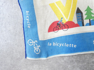快晴堂(かいせいどう) バンダナ I love Velo柄 Velo=フランス語で自転車の商品画像23