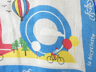 快晴堂(かいせいどう) バンダナ I love Velo柄 Velo=フランス語で自転車の商品画像24