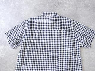 LOLO(ロロ) 定番プルオーバー 綿麻ギンガム半袖ビッグシャツの商品画像29