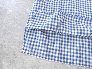 LOLO(ロロ) 定番プルオーバー 綿麻ギンガム半袖ビッグシャツの商品画像36