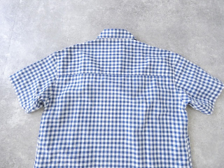 LOLO(ロロ) 定番プルオーバー 綿麻ギンガム半袖ビッグシャツの商品画像37