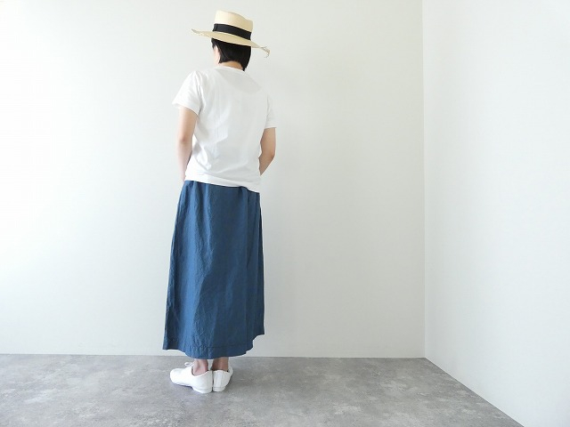 homspun(ホームスパン) コットンリネンチェック&ストライプスカートの商品画像9