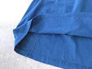 NATURAL LAUNDRY(ナチュラルランドリー) インディゴシャンブレースモックギャザーワンピースの商品画像33