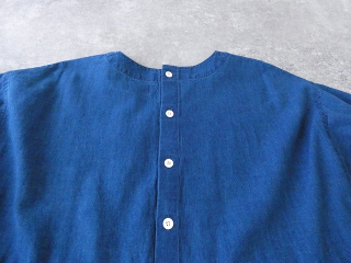 NATURAL LAUNDRY(ナチュラルランドリー) インディゴシャンブレースモックギャザーワンピースの商品画像35