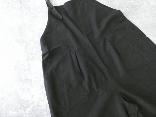 NATURAL LAUNDRY(ナチュラルランドリー) 綿麻リヨセルツイルガウチョサロペットの商品画像28