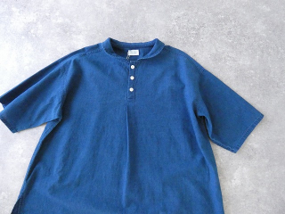 NATURAL LAUNDRY(ナチュラルランドリー) インディゴシャンブレー丸衿5分袖プルオーバーの商品画像25