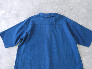NATURAL LAUNDRY(ナチュラルランドリー) インディゴシャンブレー丸衿5分袖プルオーバーの商品画像33