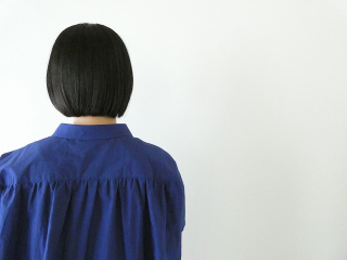 LinenYa(リネンヤ) 丸襟ブラウス　80タイプライタートリプルウォッシュの商品画像23