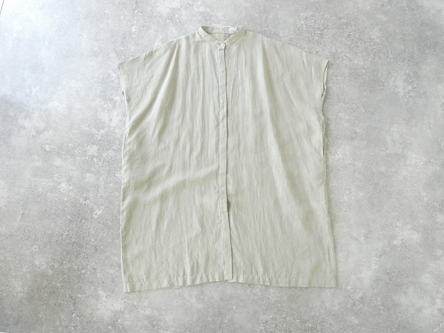 evam eva(エヴァムエヴァ) linen wide shirt robeの商品画像10