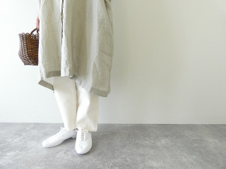 evam eva(エヴァムエヴァ) linen wide shirt robeの商品画像24