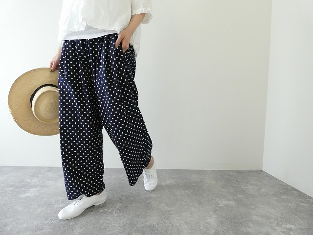 Gauze#(ガーゼ) ポルカドットワイドパンツの商品画像1