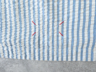 快晴堂(かいせいどう) Girlsインディゴ・サッカーに水玉　ミックス水玉半袖Tシャツの商品画像34