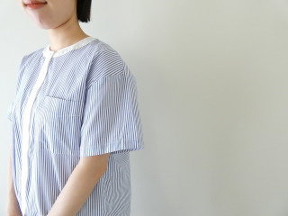 MidiUmi(ミディウミ) cleric stripe shirtの商品画像22