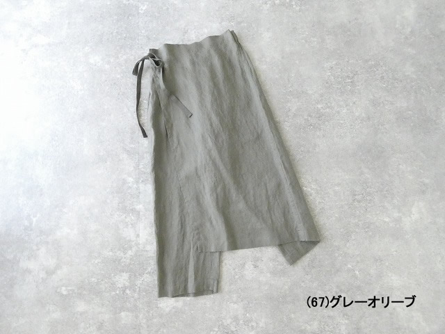TRAVAIL MANUEL(トラバイユマニュアル) ブリーズリネンラップパンツの商品画像11