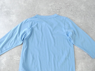 homspun(ホームスパン) 天竺7分袖T　(2)サックスの商品画像32