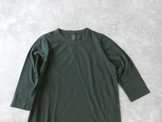 homspun(ホームスパン) 天竺7分袖T　(3)ダークグリーンの商品画像25