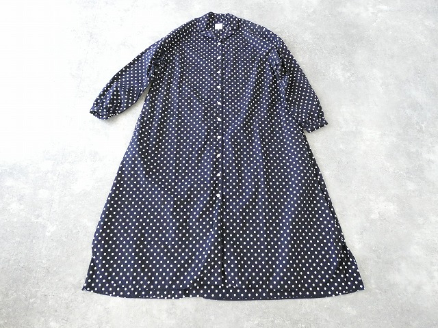 Gauze#(ガーゼ) ポルカドットシャツワンピースの商品画像9