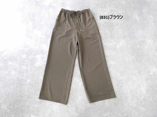 ma couleur(マ クルール) ジョーゼットワイドパンツの商品画像11