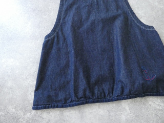 快晴堂(かいせいどう) Girl's リラクシンWorkデニム ふわりベストの商品画像32
