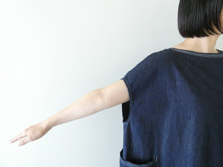 快晴堂(かいせいどう) SPACEMOO別注　Girl's リラクシンWorkデニム後ろポケワンピースの商品画像21