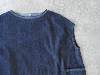 快晴堂(かいせいどう) SPACEMOO別注　Girl's リラクシンWorkデニム後ろポケワンピースの商品画像26
