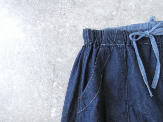 快晴堂(かいせいどう) Girl's リラクシンWorkデニム 裾ダーツスカートの商品画像23