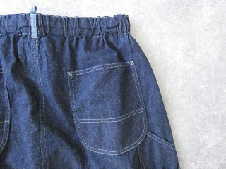 快晴堂(かいせいどう) Girl's リラクシンWorkデニム 裾ダーツスカートの商品画像33