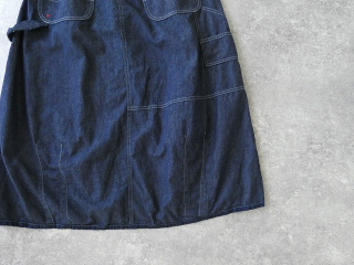 快晴堂(かいせいどう) Girl's リラクシンWorkデニム 裾ダーツスカートの商品画像36