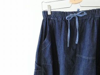 快晴堂(かいせいどう) Girl's リラクシンWorkデニム 裾ダーツスカートの商品画像39