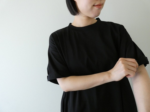 mizuiro ind(ミズイロインド) クルーネックロールスリーブワイドワンピースの商品画像5