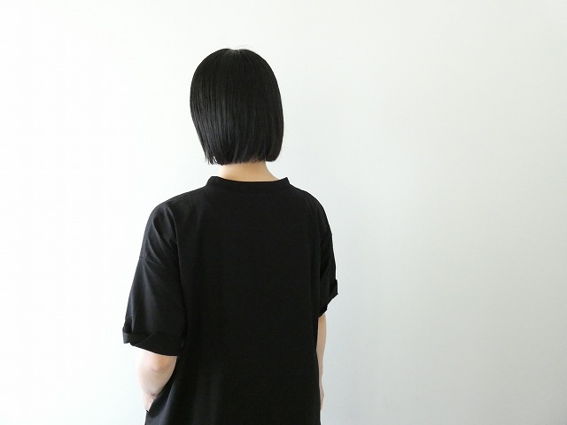mizuiro ind(ミズイロインド) クルーネックロールスリーブワイドワンピースの商品画像6