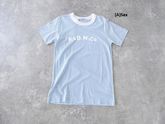 R&D.M(オールドマンズテーラー) THIN BORDER H/T SHIRTの商品画像10