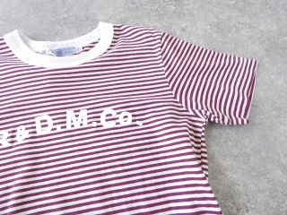R&D.M(オールドマンズテーラー) THIN BORDER H/T SHIRTの商品画像36