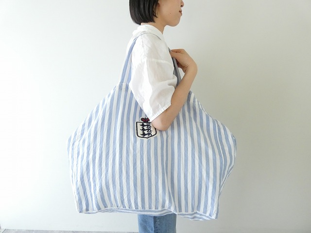 R&D.M(オールドマンズテーラー) FOOTBALL STRIPE TOTE BAGの商品画像3