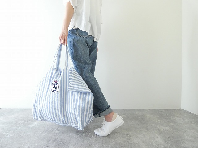 R&D.M(オールドマンズテーラー) FOOTBALL STRIPE TOTE BAGの商品画像6