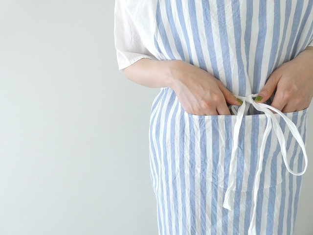 R&D.M(オールドマンズテーラー) FOOTBALL STRIPE APRONの商品画像6