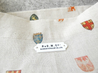 R&D.M(オールドマンズテーラー) COTTON LINEN COAT OF ARMS ONE SHOULDER BAGの商品画像22