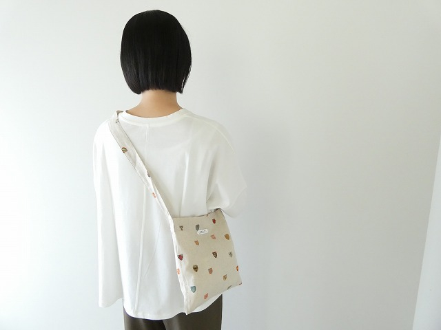 R&D.M(オールドマンズテーラー) COTTON LINEN COAT OF ARMS ONE SHOULDER BAGの商品画像5