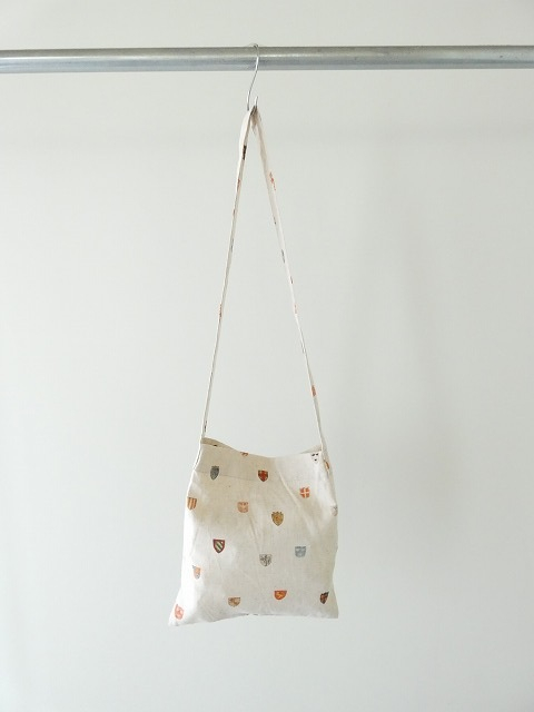 R&D.M(オールドマンズテーラー) COTTON LINEN COAT OF ARMS ONE SHOULDER BAGの商品画像7