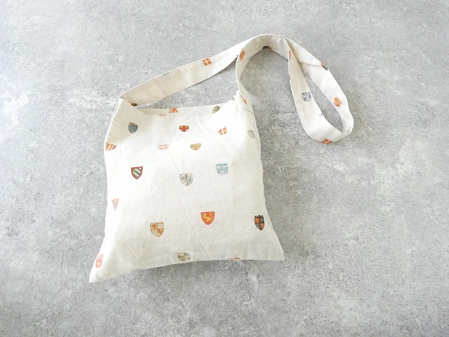 R&D.M(オールドマンズテーラー) COTTON LINEN COAT OF ARMS ONE SHOULDER BAGの商品画像8