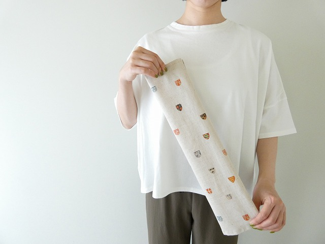 R&D.M(オールドマンズテーラー) COTTON LINEN COAT OF ARMS KITCHEN CLOTHの商品画像3