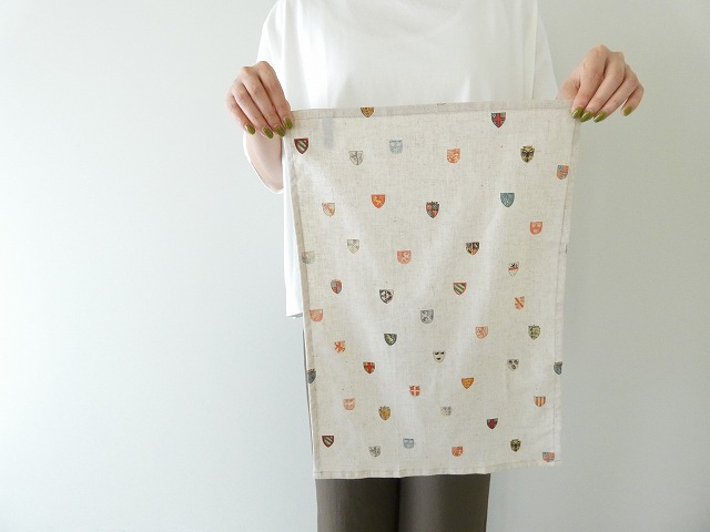 R&D.M(オールドマンズテーラー) COTTON LINEN COAT OF ARMS KITCHEN CLOTHの商品画像4