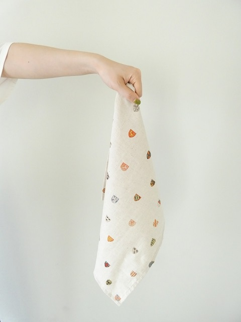 R&D.M(オールドマンズテーラー) COTTON LINEN COAT OF ARMS KITCHEN CLOTHの商品画像5