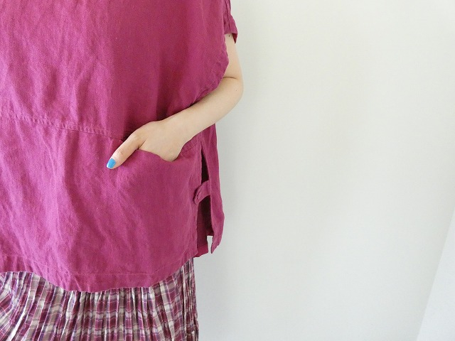 tumugu(ツムグ) ソリトリネンビッグベストの商品画像6