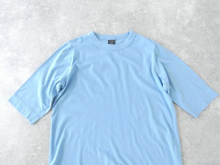 homspun(ホームスパン) 天竺6分袖Tシャツ (2)サックスの商品画像25
