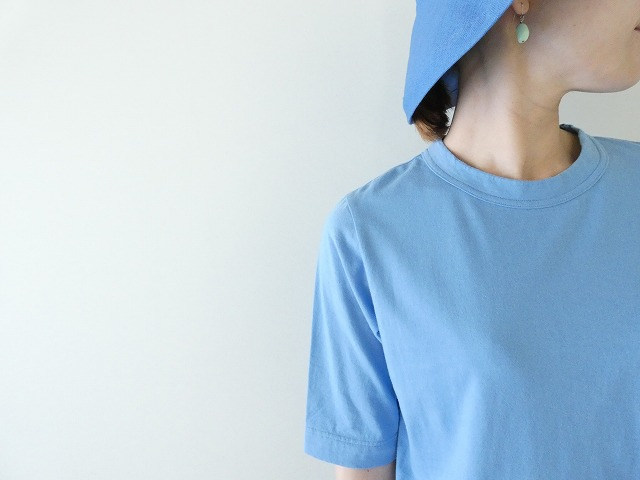 homspun(ホームスパン) 天竺6分袖Tシャツ (2)サックスの商品画像4