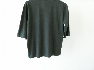 homspun(ホームスパン) 天竺6分袖Tシャツ (3)ダークグリーンの商品画像24