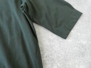 homspun(ホームスパン) 天竺6分袖Tシャツ (3)ダークグリーンの商品画像28